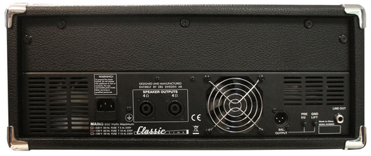 EBS Classic 500 Solid State 500W Bass Amp Head