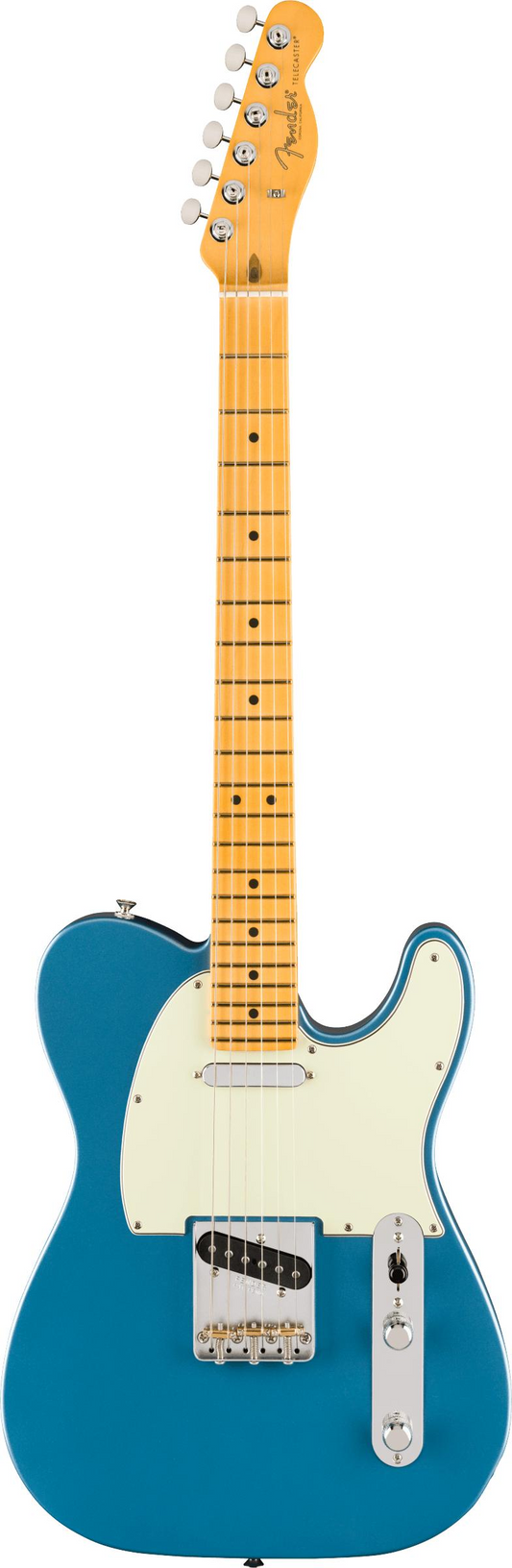 Fender American Professional Telecaster, Maple Fingerboard in Faded Lake Placid Blue