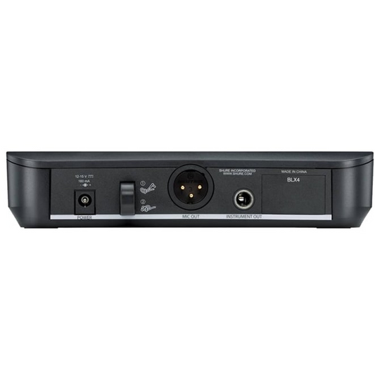 Shure Wireless Microphone Receiver Non Rack Mount Auto Setup 614-638MHz