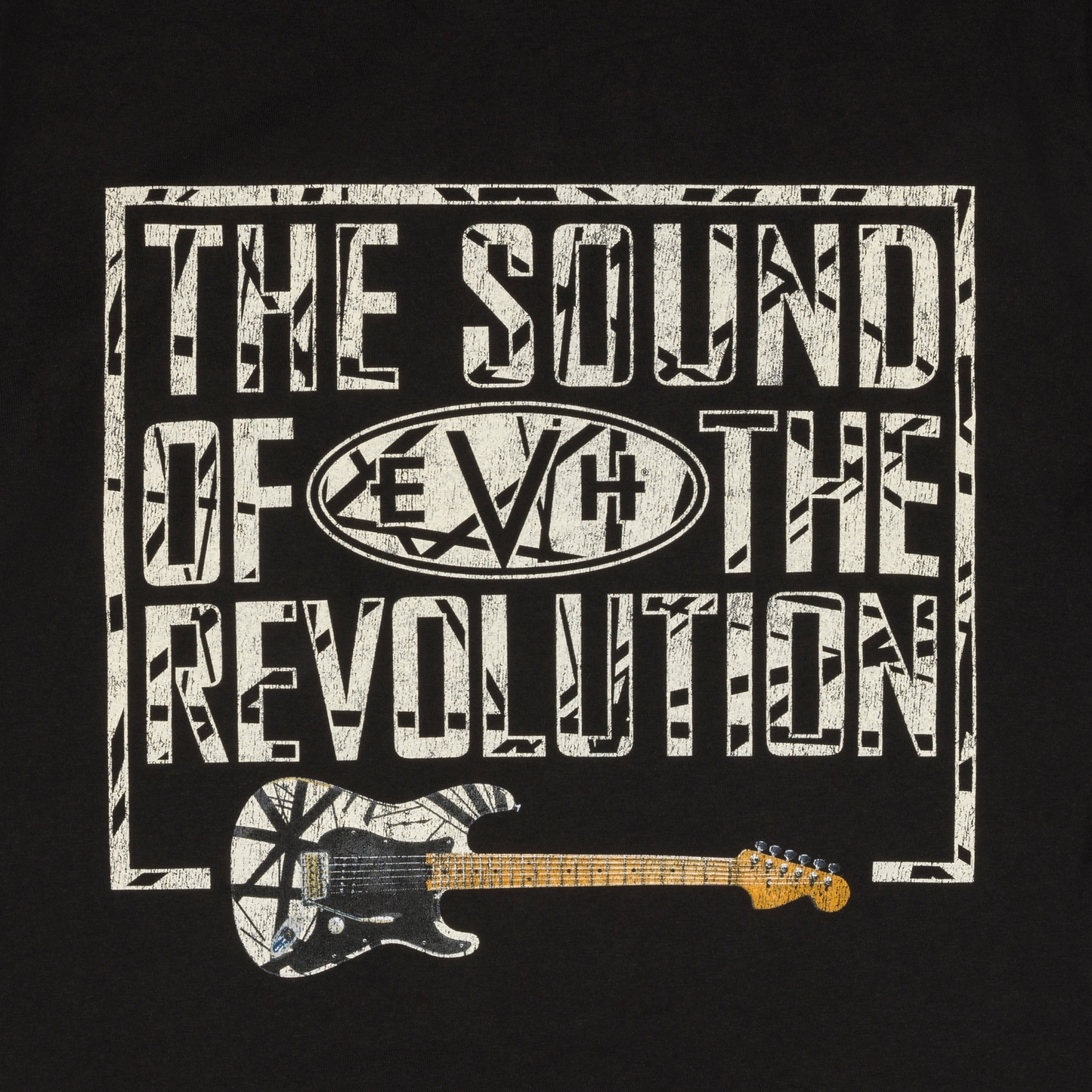EVH Revolution XXL Size T-Shirt in Black