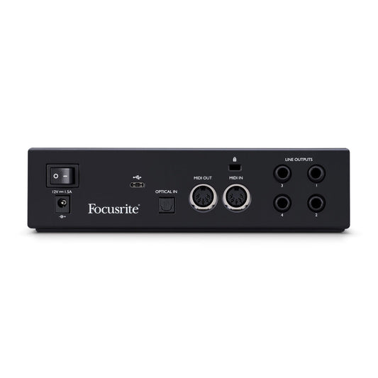 Focusrite Clarett+ 2Pre 10 In & 4 Out Audio Interface