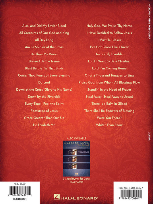 4 Chord Hymns For Guitar