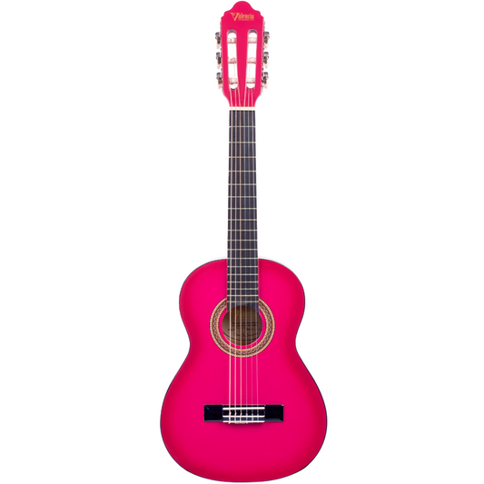 Valencia Series 100 1/4 Size Classical Guitar in Pink Sunburst