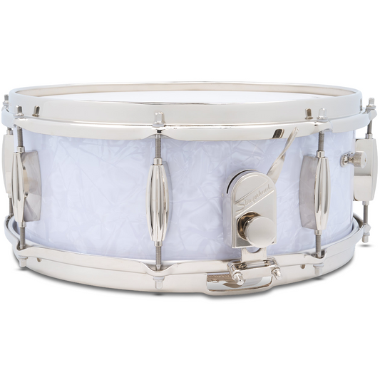 Slingerland Radio King Artist 6.5" x 14" 3-Ply White Marine Pearl Snare Drum