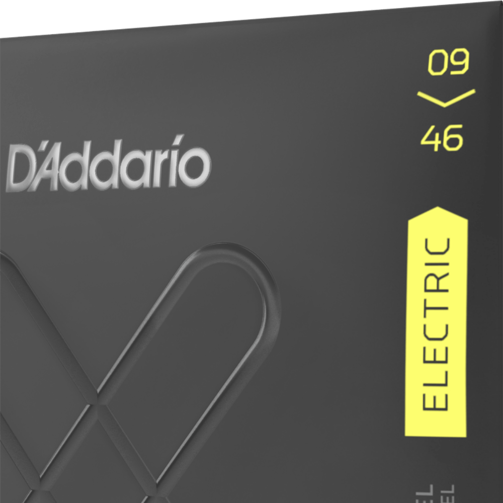 D'Addario XTE0946 XT Nickel Plated Steel Electric Guitar Strings Super Light Top Regular Bottom .009-.046 Gauge