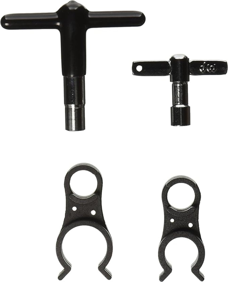 DW DWSM8032 Hi Torq Steel Drum key, Standard Key and Clip Holder