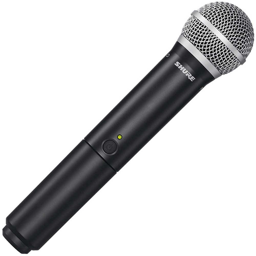 Shure Wireless Mic Handheld Transmitter PG58 Mic; Auto Setup 662-686MHz