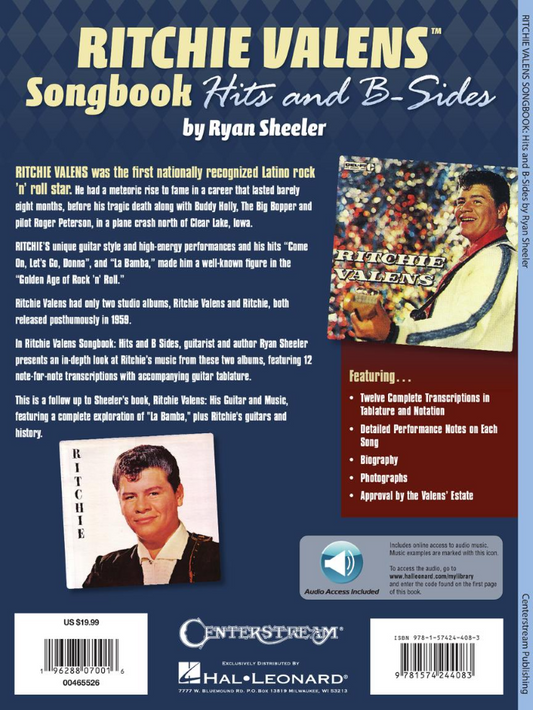 Ritchie Valens Songbook Hits and B Sides Guitar Tab