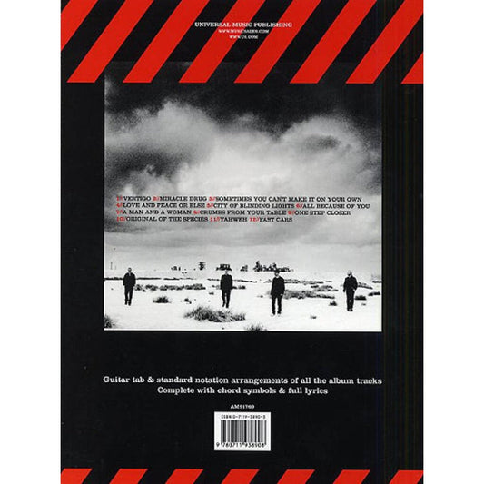 U2 How To Dismantle an Atomic Bomb Recorded Version Guitar Tab