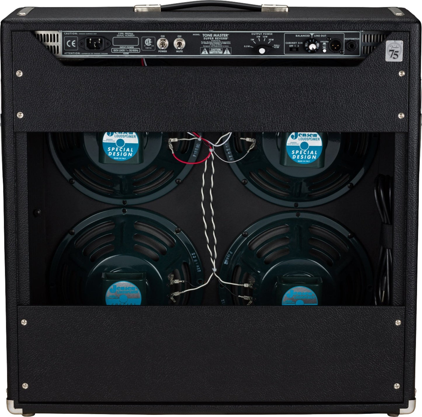 Fender Tone Master Super Reverb 4x10" 45W Combo Amp