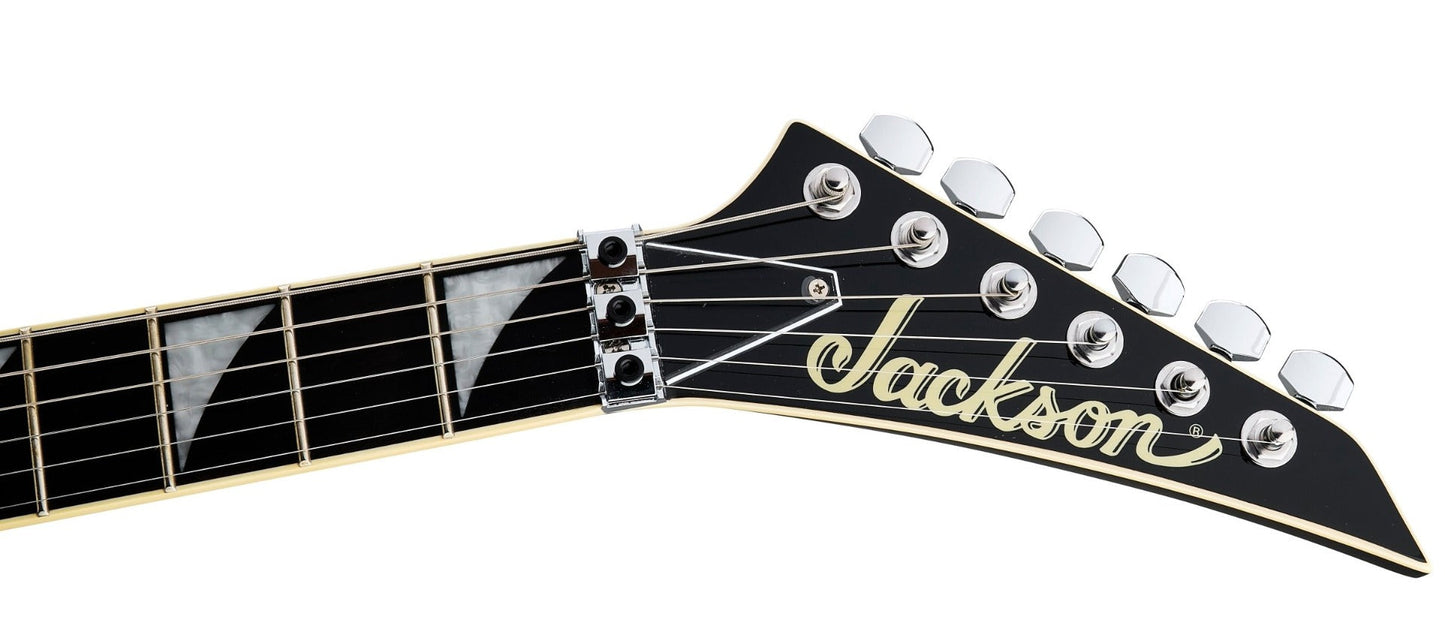 Jackson Pro Plus Pure Metal Limited Edition Rhoads RR1A, Ebony Fingerboard in Gloss Black