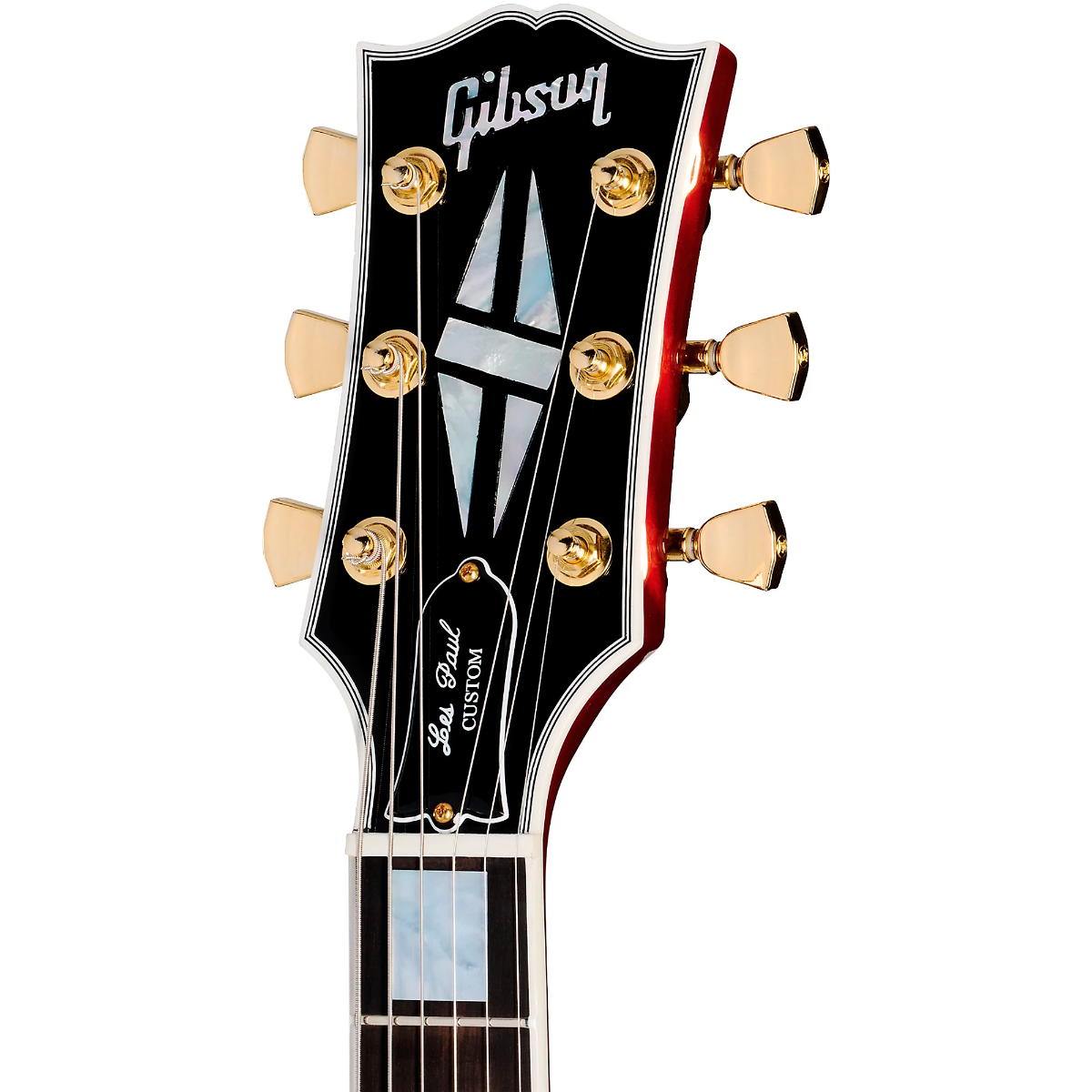 Gibson Les Paul Custom '70s Electric Guitar in Wine Red