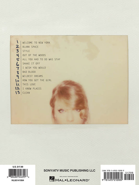 Taylor Swift 1989 PVG