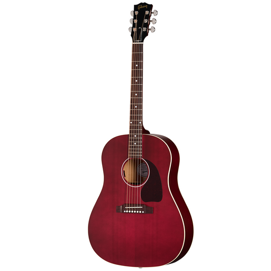 Gibson J-45 Special Acoustic Electric Guitar in Satin Wine Red