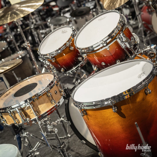 Pearl Reference One 22" 4-Piece Shell Pack with L-Arm Mounts in Cherry Amber Fade
