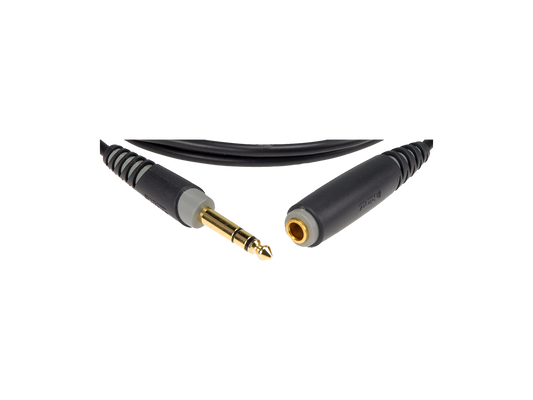 Klotz 3m Headphone Extension Cable 1/4" TRSM and TRSF