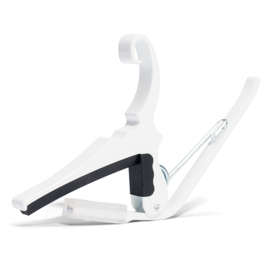 Kyser Quick Change Acoustic Guitar Capo in White