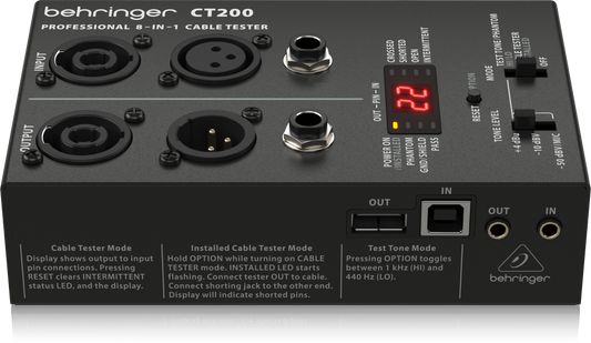 Behringer CT200 Cable Tester