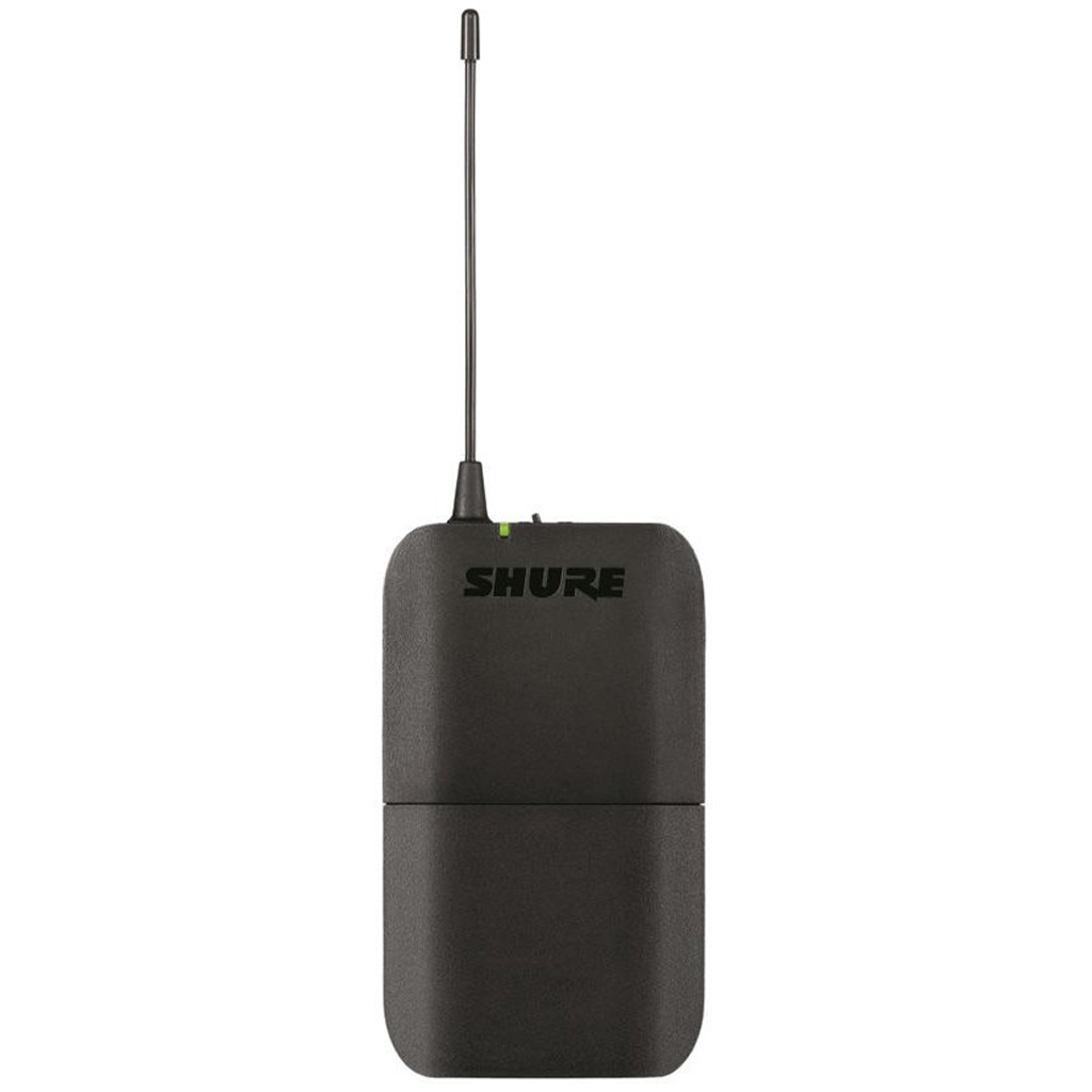 Shure Wireless 1/2R Lavalier System BLX1 Tx; WL93 Mic; BLX4R Rx Auto Setup 662-686MHz