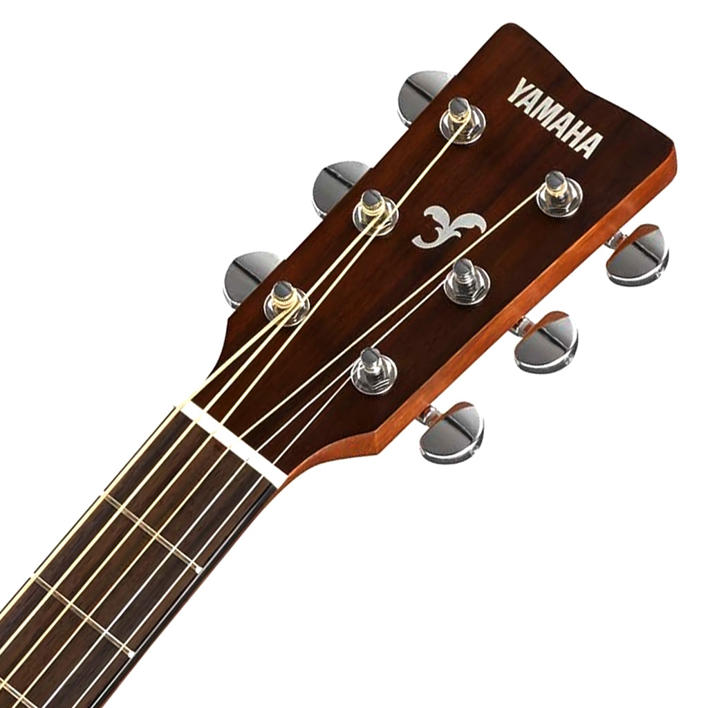 Yamaha GIGMAKERFS800 Solid Top Concert Body Acoustic Guitar Pack in Natural Gloss