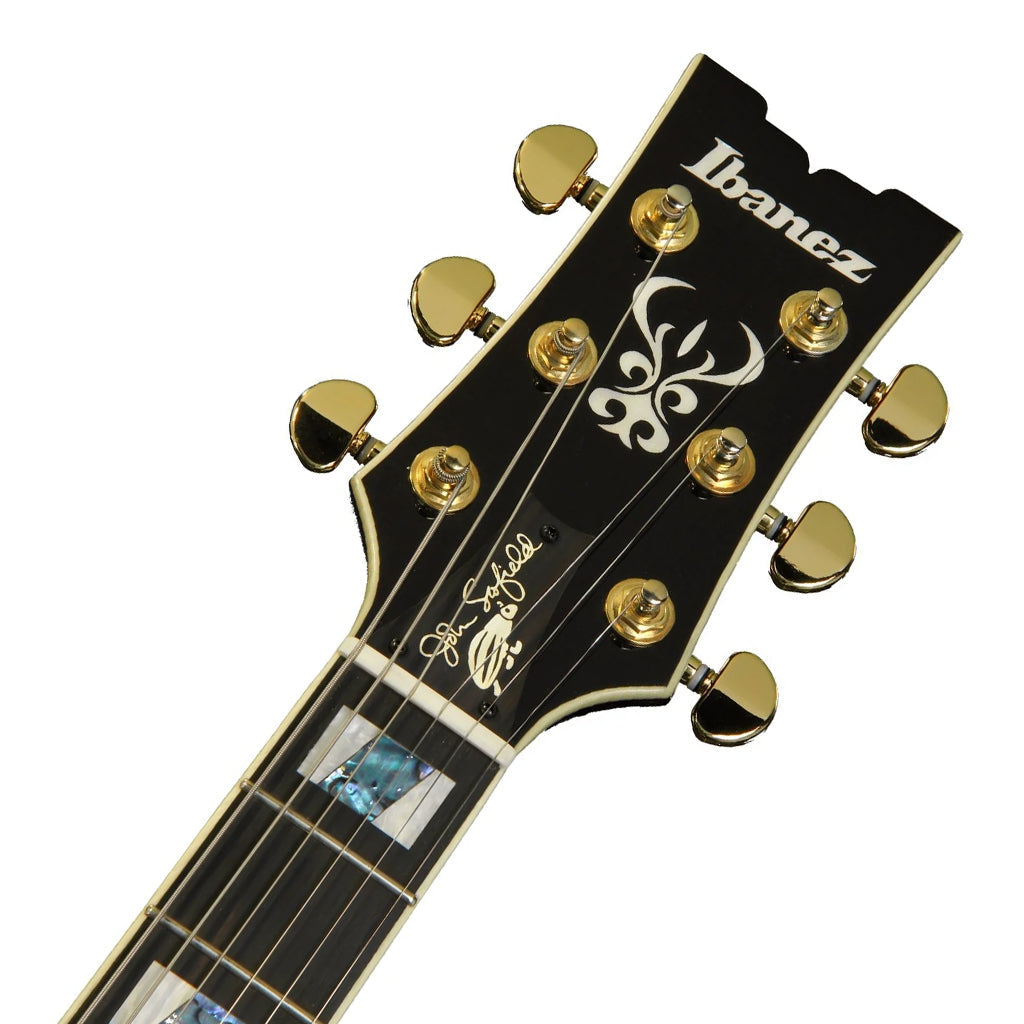 Ibanez JSM10 John Scofield Signature Guitar in Vintage Yellow Sunburst