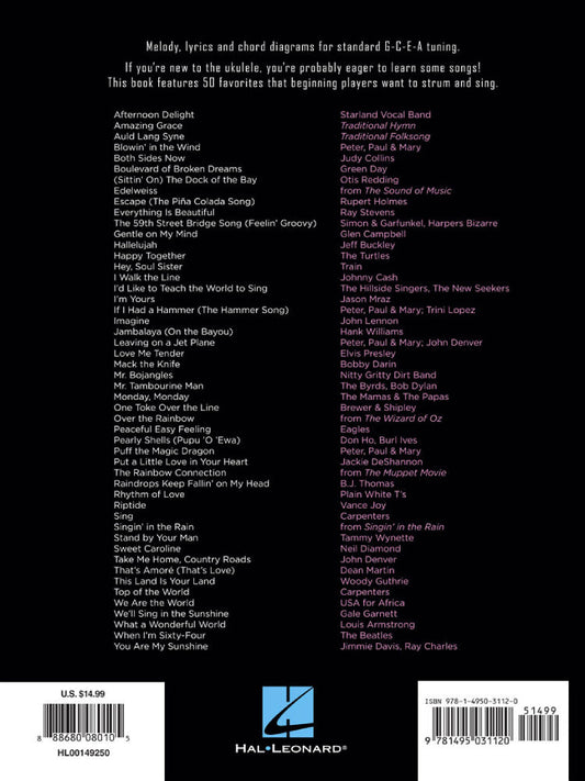 First 50 Songs You Should Play On Ukulele