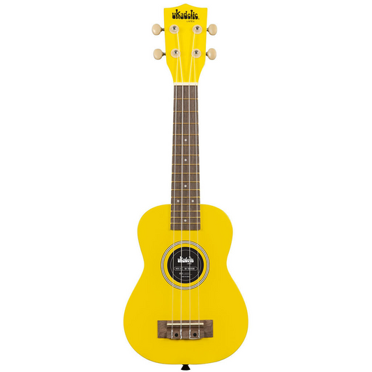 Kala Ukadelic Soprano Ukulele in Taxi Cab