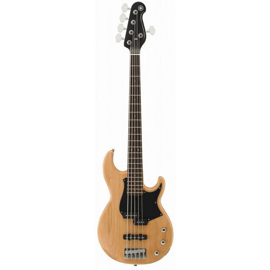 Yamaha BB235YNS Electric Bass Guitar 5 String in Yellow Natural Satin