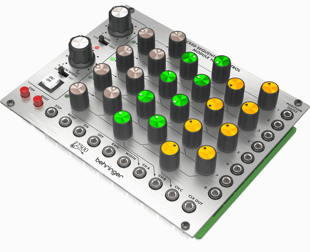 Behringer 1027 Clocked Sequential Control Eurorack Module
