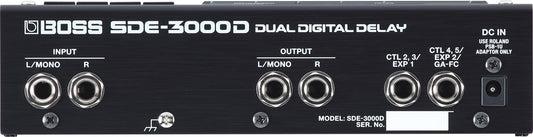 BOSS SDE3000D Dual Digital Delay Pedal