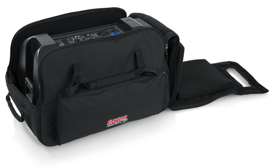 Gator GPA-712SM 12" Small Portable Rolling Speaker Bag
