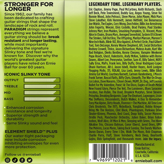 Ernie Ball Paradigm Regular Slinky Electric Guitar Strings 10-46