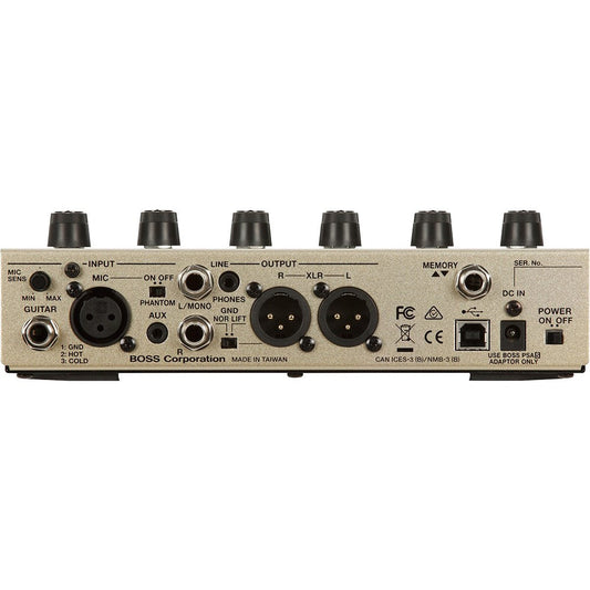 Boss VE8 Acoustic Singer Effects Processor Pedal