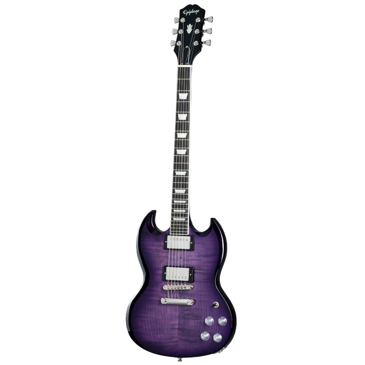 Epiphone SG Modern Figured in Purple Burst