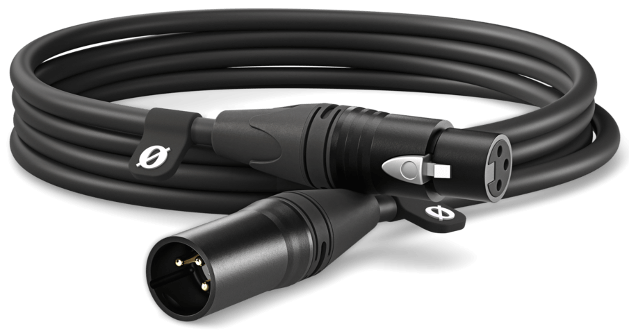 RODE XLR3 3m Premium XLR Cable in Black