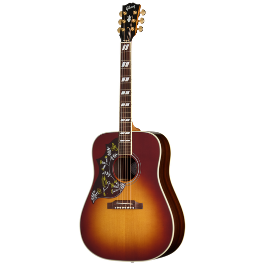Gibson Hummingbird Standard Rosewood Left Handed Acoustic Electric Guitar in Rosewood Burst