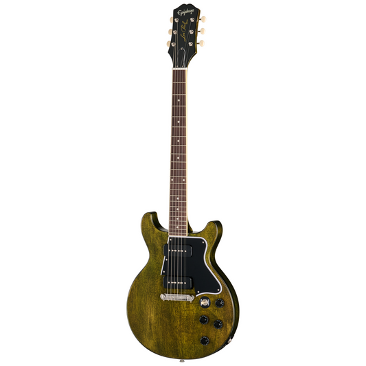 Epiphone Les Paul Special Double Cut Electric Guitar in Silver Fox