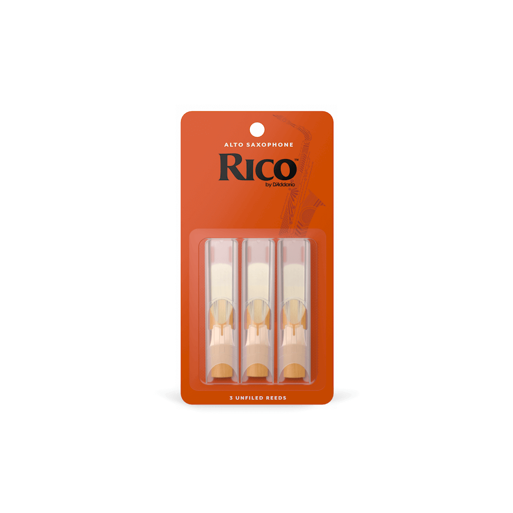 Rico By D'Addario Strength 3.5 3 Pack Alto Saxophone Reeds