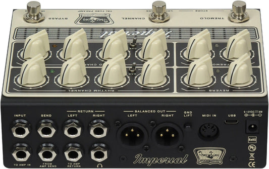 Tone King Imperial Dual Channel Tube Preamp Pedal