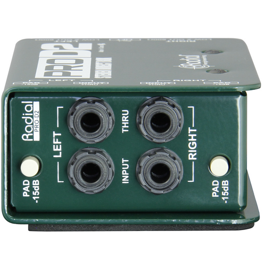 Radial ProD2 2-channel Passive Instrument Direct Box
