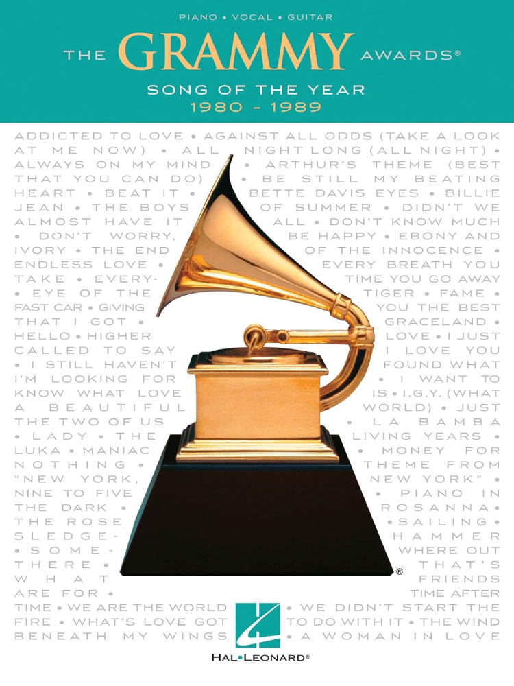 The Grammy Awards Song of the Year 1980-1989 PVG