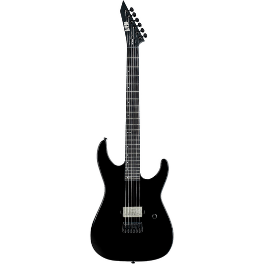 ESP LTD M-201 Baritone Electric Guitar in Gloss Black