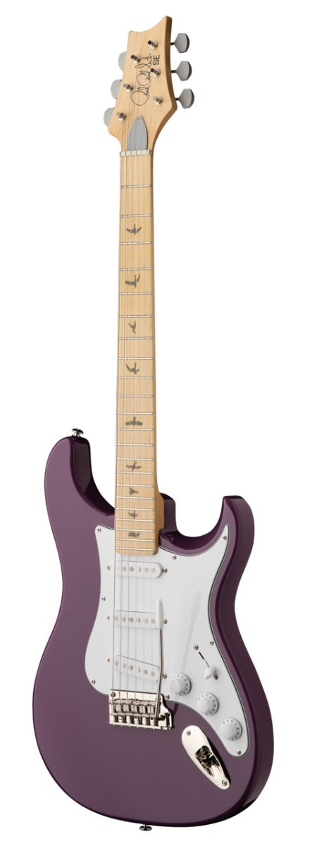 PRS SE Silver Sky Maple in Summit Purple