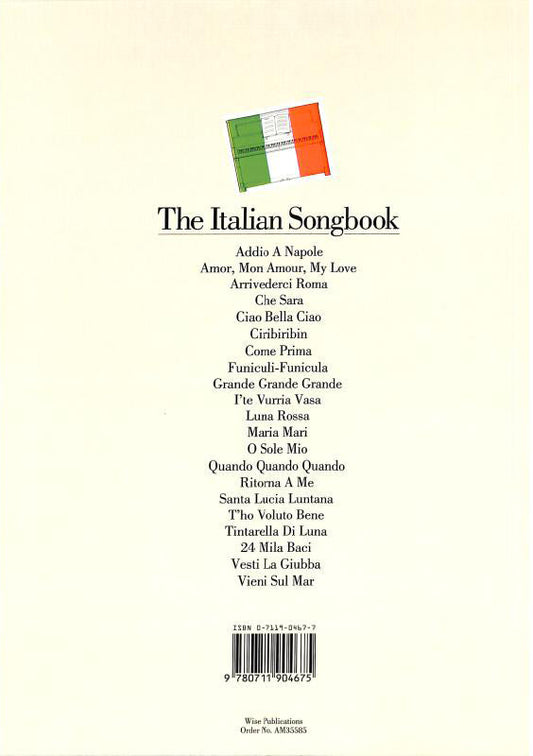 The Italian Songbook PVG