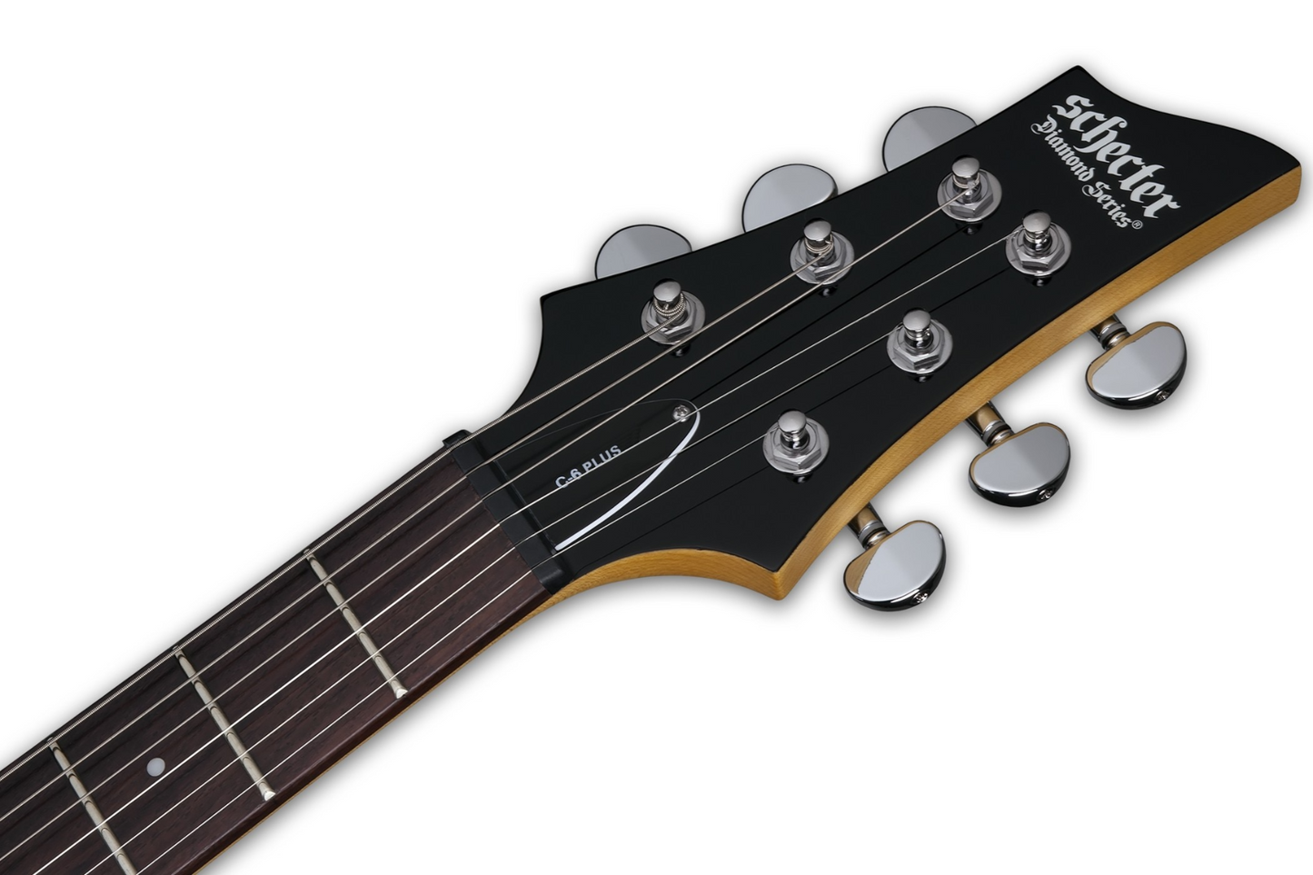 Schecter C-6 Plus Electric Guitar in Ocean Blue Burst