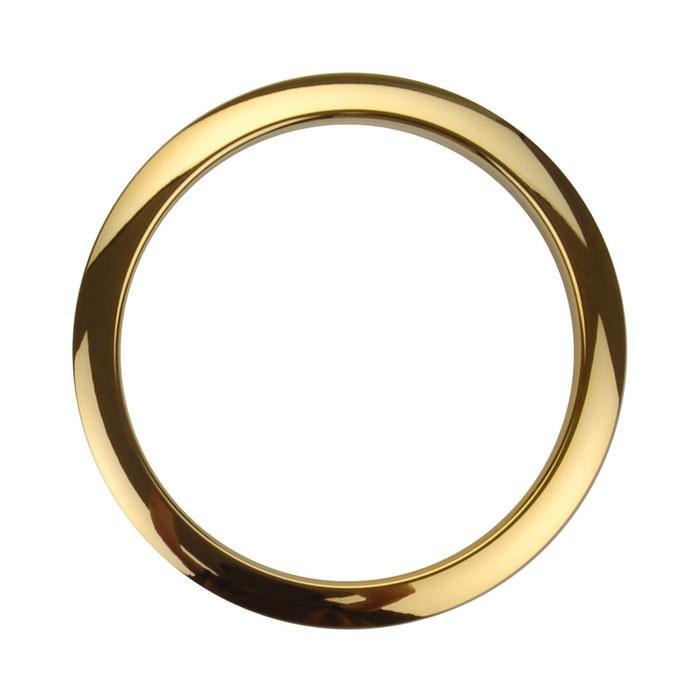 Bass Drum O's 4" Brass Drum O