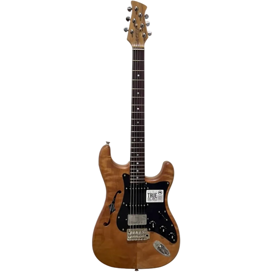 Cole Clark HB Hollow Baby, HSS, Tortoise Shell Pickguard in Natural