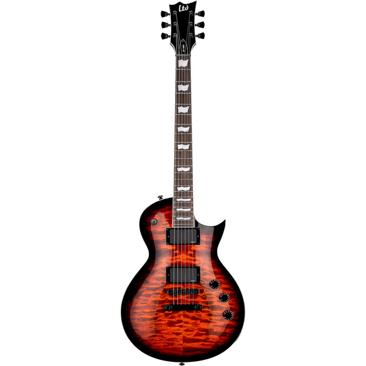 ESP LTD Eclipse 400 QM Electric Guitar in Vintage Burst