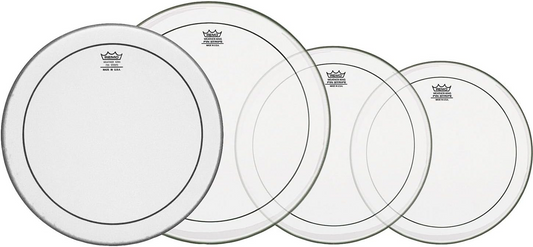 Remo Pinstripe Clear Rock Propack 14" Ctd Ambas Drumhead Pack