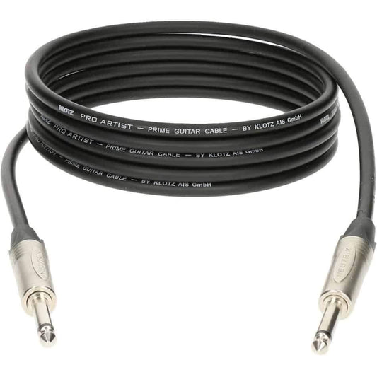 Klotz PRO ARTIST 3m Guitar Cable in Black